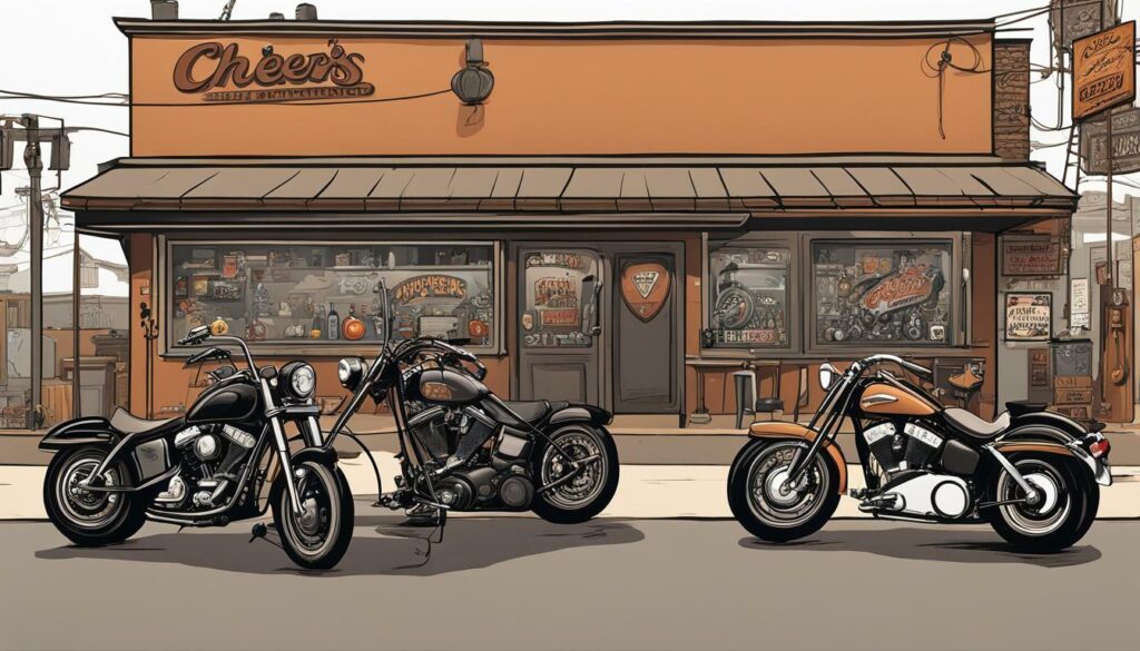 biker bar atmosphere