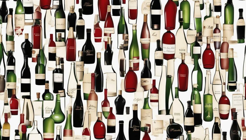 case of wine bottles