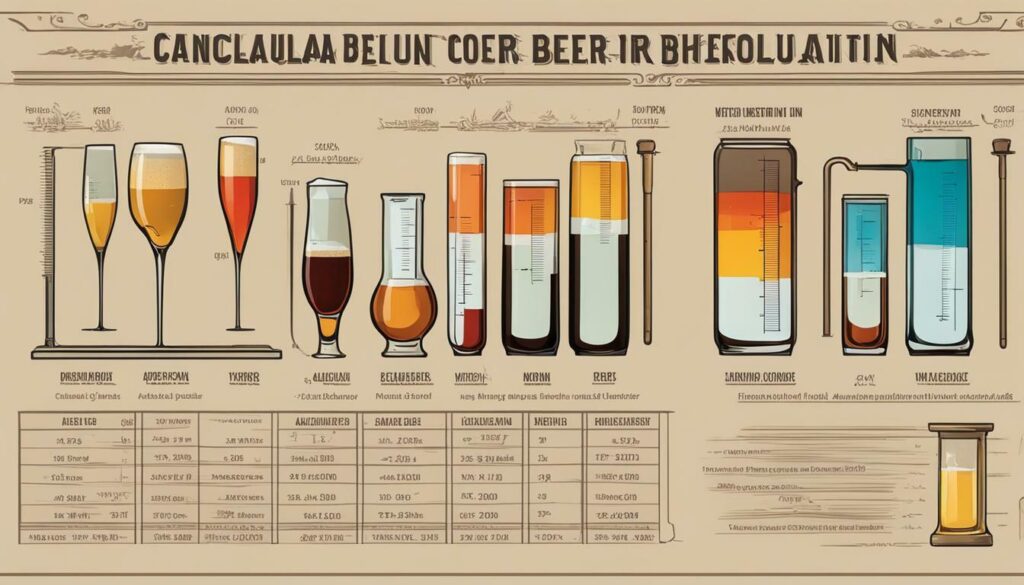 Alkoholgehalt im Bier berechnen