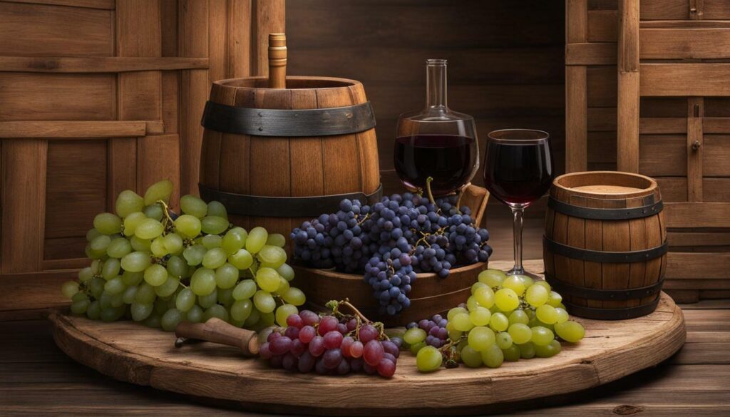 Şarap yapımı malzemeleri