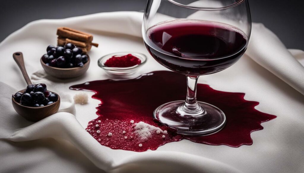 remedios caseros para quitar manchas de vino tinto