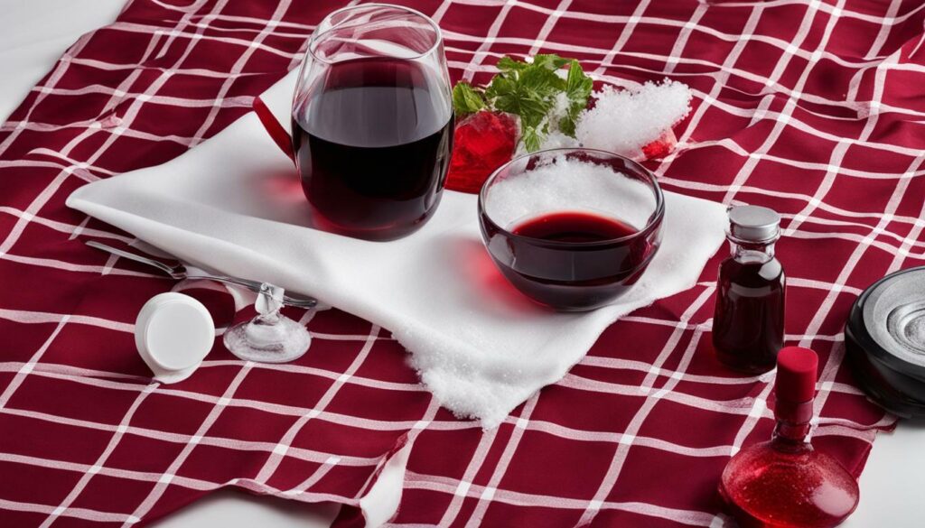 trucos para eliminar manchas de vino tinto